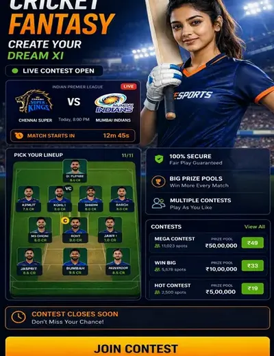 Fbdsatta (fbd satta king) fantasy cricket & matchday visual 3
